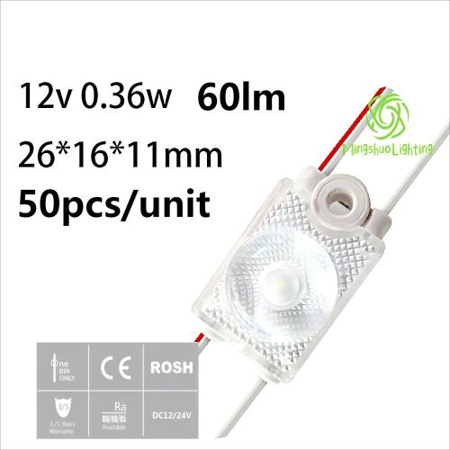 175 degrees 12V 166lm/w Ra90 1 led/pc Led Module