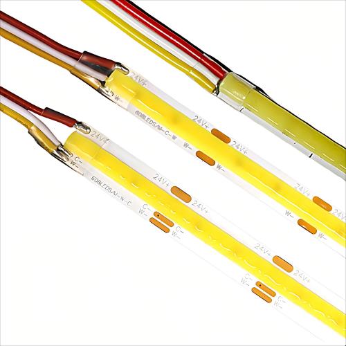 5mm wide Arbitrary Cut(Free-Cut) Turnable white 608leds/m COB strip